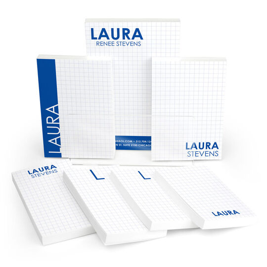 Grid Notepad Set